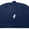 image:imageDALIX Lil Bolt Embroidered Cotton Summer Outdoor Baseball Cap Dad Hat MensNavy Blue