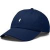 image:imageDALIX Lil Bolt Embroidered Cotton Summer Outdoor Baseball Cap Dad Hat MensNavy Blue
