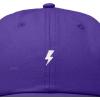 image:imageDALIX Lil Bolt Embroidered Cotton Summer Outdoor Baseball Cap Dad Hat MensPurple