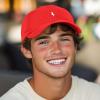 image:imageDALIX Lil Bolt Embroidered Cotton Summer Outdoor Baseball Cap Dad Hat MensRed