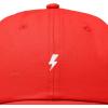 image:imageDALIX Lil Bolt Embroidered Cotton Summer Outdoor Baseball Cap Dad Hat MensRed
