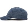 image:imageDALIX Lil Bolt Embroidered Cotton Summer Outdoor Baseball Cap Dad Hat MensWashed Navy Blue