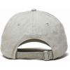image:imageDALIX Lil Bolt Embroidered Cotton Summer Outdoor Baseball Cap Dad Hat MensWashed Stone White