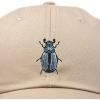 image:imageDALIX Symbolic Beetle Hat Womens Embroidered Baseball CapKhaki