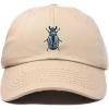 image:imageDALIX Symbolic Beetle Hat Womens Embroidered Baseball CapKhaki