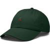 image:imageDALIX Lil Cherry Embroidered Cotton Summer Outdoor Baseball Cap Dad Hat WomensDark Green