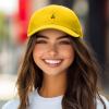 image:imageDALIX Lil Cherry Embroidered Cotton Summer Outdoor Baseball Cap Dad Hat WomensGold