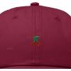 image:imageDALIX Lil Cherry Embroidered Cotton Summer Outdoor Baseball Cap Dad Hat WomensMaroon