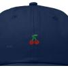 image:imageDALIX Lil Cherry Embroidered Cotton Summer Outdoor Baseball Cap Dad Hat WomensNavy Blue