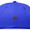 image:imageDALIX Lil Cherry Embroidered Cotton Summer Outdoor Baseball Cap Dad Hat WomensRoyal Blue