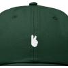 image:imageDALIX Lil Peace Sign Embroidered Cotton Cap Outdoor Dad Hat WomensDark Green