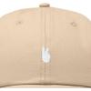image:imageDALIX Lil Peace Sign Embroidered Cotton Cap Outdoor Dad Hat WomensKhaki