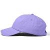 image:imageDALIX Lil Peace Sign Embroidered Cotton Cap Outdoor Dad Hat WomensLavender