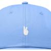 image:imageDALIX Lil Peace Sign Embroidered Cotton Cap Outdoor Dad Hat WomensLight Blue