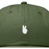image:imageDALIX Lil Peace Sign Embroidered Cotton Cap Outdoor Dad Hat WomensOlive