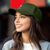 image:imageDALIX Lil Peace Sign Embroidered Cotton Cap Outdoor Dad Hat WomensOlive