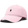 image:imageDALIX Lil Peace Sign Embroidered Cotton Cap Outdoor Dad Hat WomensWashed Pink