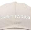 image:imageDALIX Sagittarius Dad Hat Embroidered Zodiac Astrology Cotton Baseball CapBeige