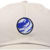 image:imageDALIX Embroidered Earth Baseball Cap Cotton Dad Hat MenBeige