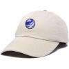image:imageDALIX Embroidered Earth Baseball Cap Cotton Dad Hat MenBeige