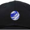 image:imageDALIX Embroidered Earth Baseball Cap Cotton Dad Hat MenBlack