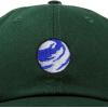 image:imageDALIX Embroidered Earth Baseball Cap Cotton Dad Hat MenDark Green