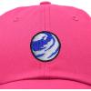 image:imageDALIX Embroidered Earth Baseball Cap Cotton Dad Hat MenHot Pink