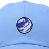 image:imageDALIX Embroidered Earth Baseball Cap Cotton Dad Hat MenLight Blue