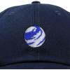 image:imageDALIX Embroidered Earth Baseball Cap Cotton Dad Hat MenNavy Blue