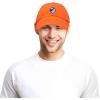 image:imageDALIX Embroidered Earth Baseball Cap Cotton Dad Hat MenOrange