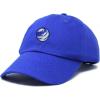image:imageDALIX Embroidered Earth Baseball Cap Cotton Dad Hat MenRoyal Blue