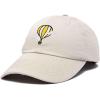 image:imageDALIX Embroidered Hot Air Balloon Dad Hat Cotton Cap Women Men TeensBeige