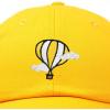 image:imageDALIX Embroidered Hot Air Balloon Dad Hat Cotton Cap Women Men TeensGold