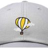 image:imageDALIX Embroidered Hot Air Balloon Dad Hat Cotton Cap Women Men TeensGray