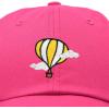 image:imageDALIX Embroidered Hot Air Balloon Dad Hat Cotton Cap Women Men TeensHot Pink