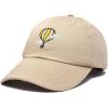 image:imageDALIX Embroidered Hot Air Balloon Dad Hat Cotton Cap Women Men TeensKhaki
