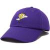 image:imageDALIX Embroidered Hot Air Balloon Dad Hat Cotton Cap Women Men TeensPurple