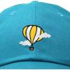 image:imageDALIX Embroidered Hot Air Balloon Dad Hat Cotton Cap Women Men TeensTeal