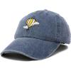 image:imageDALIX Embroidered Hot Air Balloon Dad Hat Cotton Cap Women Men TeensWashed Navy Blue