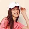 image:imageDALIX Embroidered Hot Air Balloon Dad Hat Cotton Cap Women Men TeensWhite