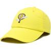 image:imageDALIX Embroidered Hot Air Balloon Dad Hat Cotton Cap Women Men TeensYellow