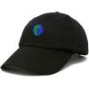image:imageDALIX Embroidered Pangea Earth Baseball Cap Cotton Dad Hat MenBlack