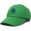 image:imageDALIX Embroidered Pangea Earth Baseball Cap Cotton Dad Hat MenKelly Green