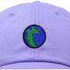 image:imageDALIX Embroidered Pangea Earth Baseball Cap Cotton Dad Hat MenLavender