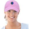 image:imageDALIX Embroidered Pangea Earth Baseball Cap Cotton Dad Hat MenLight Pink