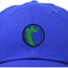 image:imageDALIX Embroidered Pangea Earth Baseball Cap Cotton Dad Hat MenRoyal Blue