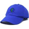 image:imageDALIX Embroidered Pangea Earth Baseball Cap Cotton Dad Hat MenRoyal Blue