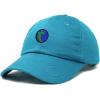 image:imageDALIX Embroidered Pangea Earth Baseball Cap Cotton Dad Hat MenTeal