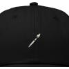 image:imageDALIX Paint Brush Embroidered Adjustable Artist Cotton Twill Dad Hat for MenBlack