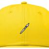 image:imageDALIX Paint Brush Embroidered Adjustable Artist Cotton Twill Dad Hat for MenGold